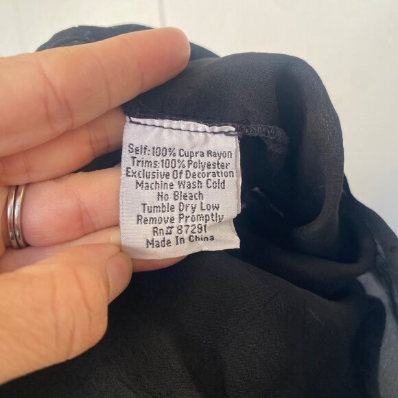 Johnny Was Embroidered Floral Tunic Top Blouse - Picture 7 of 10